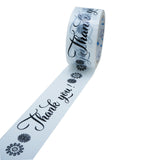 Thank You Printed BOPP Adhesive Packnig Tapes 2 Inch (1 Roll, 65 Meters) White For Gift Packaging [jefs-pack-boxnsupp-00001-m1]