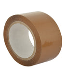 Adhesive BOPP Packaging Tapes Brown 3 Inch (1 Roll, 60 Meters) [jefs-pack-boxnsupp-00002-m13]