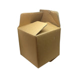 Corrugated Packing Multipurpose Box (Pack of 10 Pieces) Brown Cube 5x5x5 Inch For Shipping  [jefs-pack-boxnsupp-00003-m11]