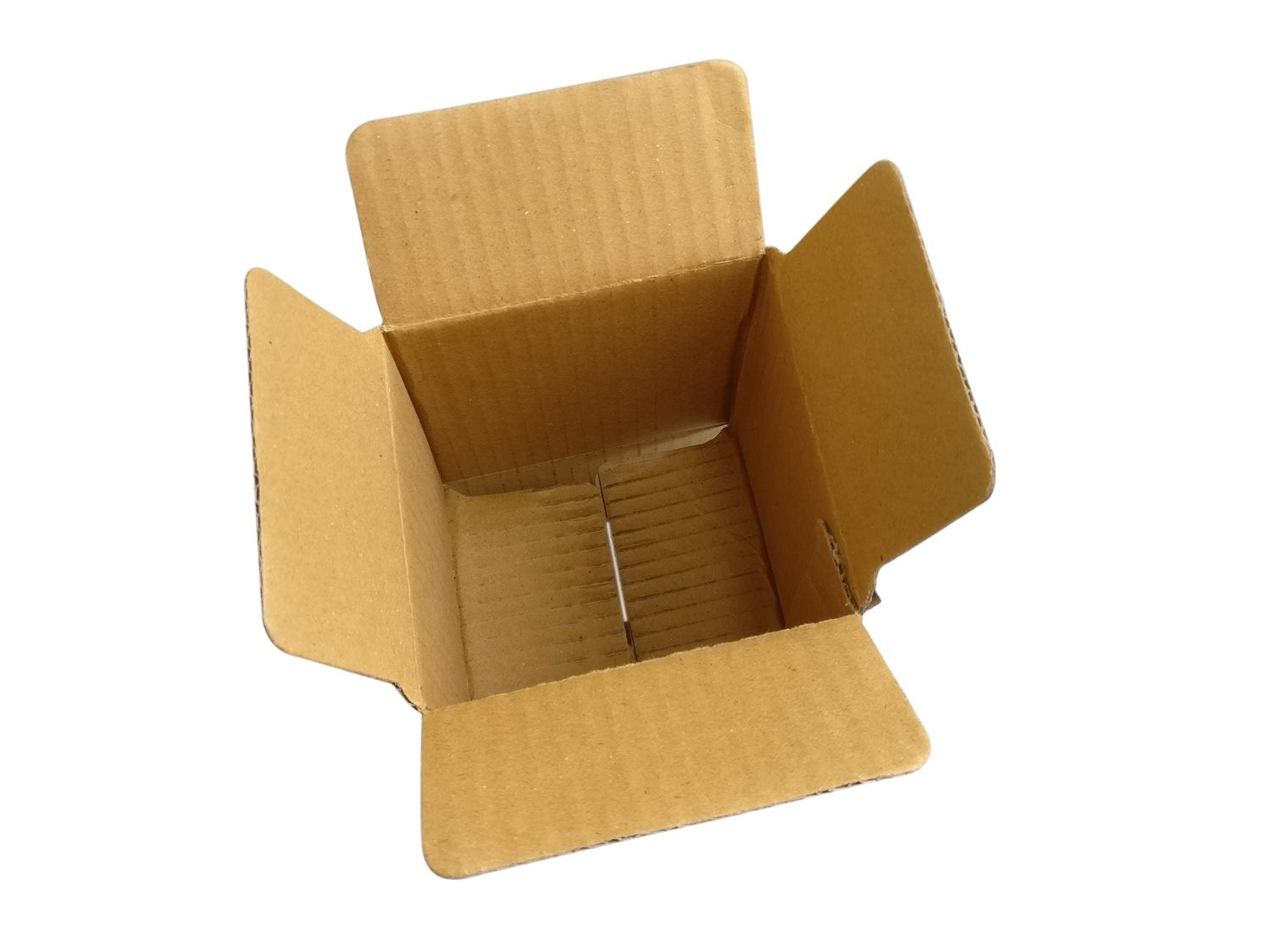 Corrugated Packing Multipurpose Box (Pack of 10 Pieces) Brown Cube 5x5x5 Inch For Shipping  [jefs-pack-boxnsupp-00003-m11]