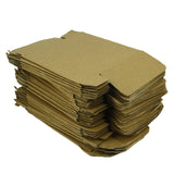 Corrugated Packing Tuck In Multipurpose Box (Pack of 10 Pieces) Brown Rectangle 4x2x7 Inch For Packaging & Shipping Jewellery Crafts [jefs-pack-boxnsupp-00003-m21]