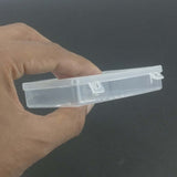 Plastic Box (12 Pieces) 8.7x5.7x1.2 CM Rectangle For Multipurpose Packing & Storage Transparent Color [jefs-pack-boxnsupp-00006-m10]