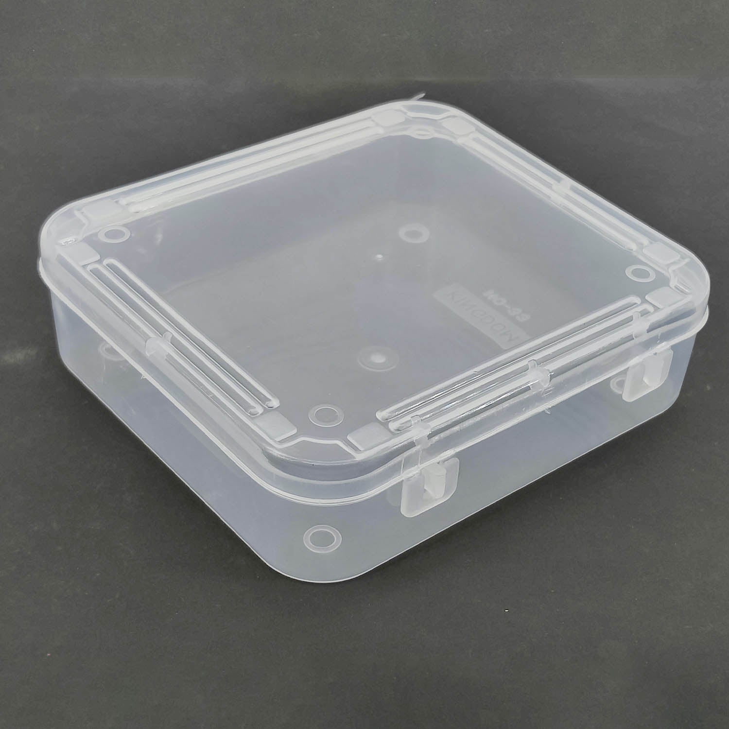 Plastic Box (12 Pieces) 12x10x3 CM Rectangle For Multipurpose Packing & Storage Transparent Color [jefs-pack-boxnsupp-00006-m16]