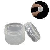Plastic Box (36 Pieces) 2.6x2.2 CM Round For Multipurpose Packing & Storage Transparent Color [jefs-pack-boxnsupp-00006-m1]