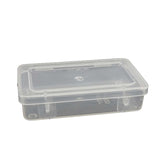 Plastic Box (24 Pieces) 6x3.3x1.5 CM Rectangle For Multipurpose Packing & Storage Transparent Color [jefs-pack-boxnsupp-00006-m8]