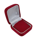 Velvet Earring box 6x5x3.4 CM (1 Piece) Red Rectangle [jefs-pack-boxnsupp-00059-m1]
