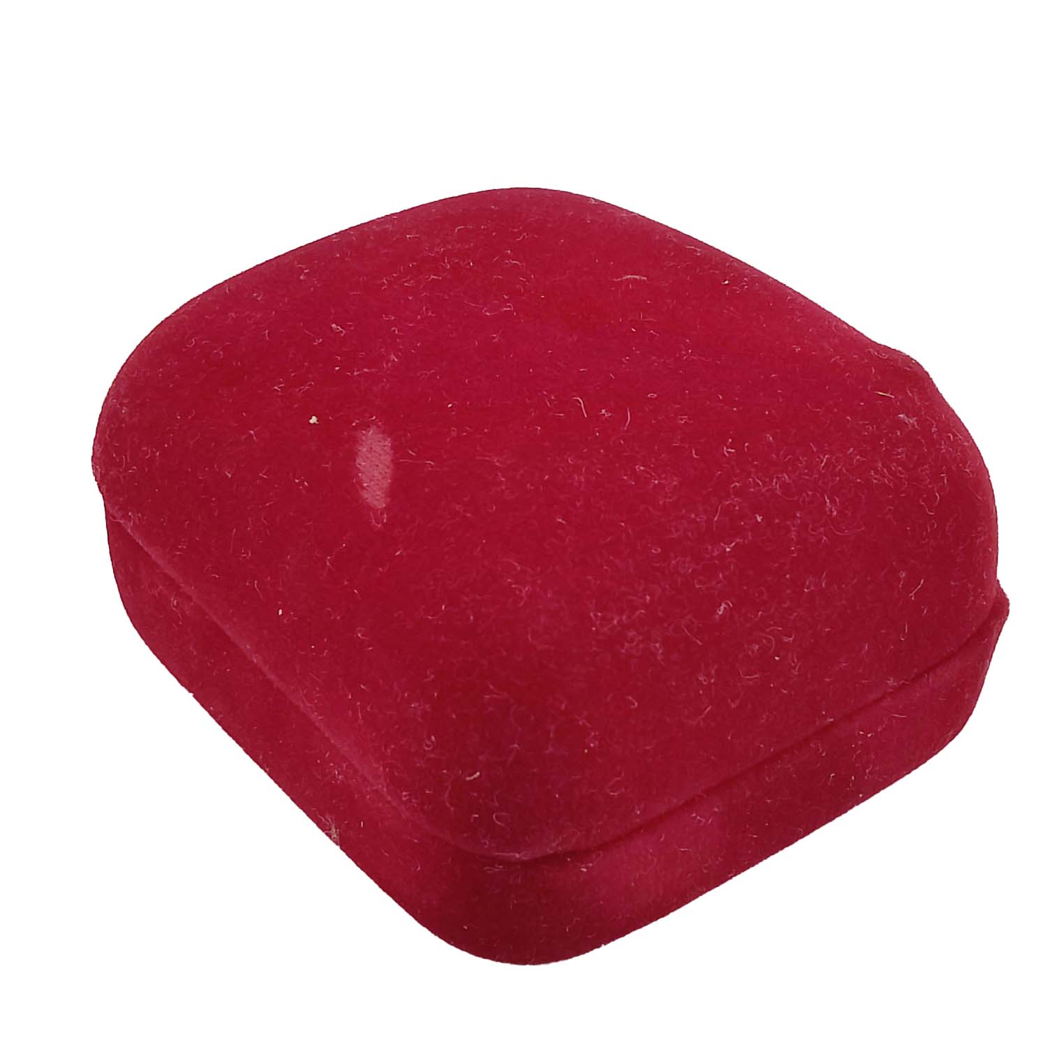 Velvet Earring box 6x5x3.4 CM (1 Piece) Red Rectangle [jefs-pack-boxnsupp-00059-m1]