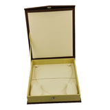 Rigid Cardboard Jewellery Set Box 16x15x3 CM (1 Piece, Random Assorted Color) Rectangle For Necklace Chain & Earring [jefs-pack-boxnsupp-00075-m13]
