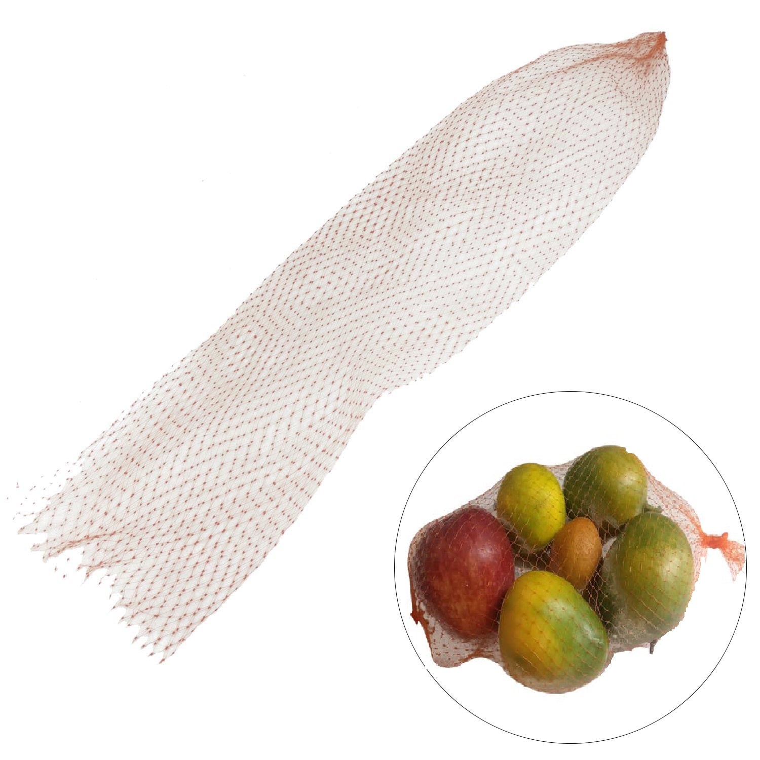 Supplier Fruit Mesh Bags Packing Net Poly Mesh Pouches For Fruits