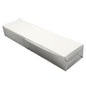 Dosa Packing Paper Box (Pack of 5) 11x3x1.5 Inch White [jefs-pack-boxnsupp-00145-m4]