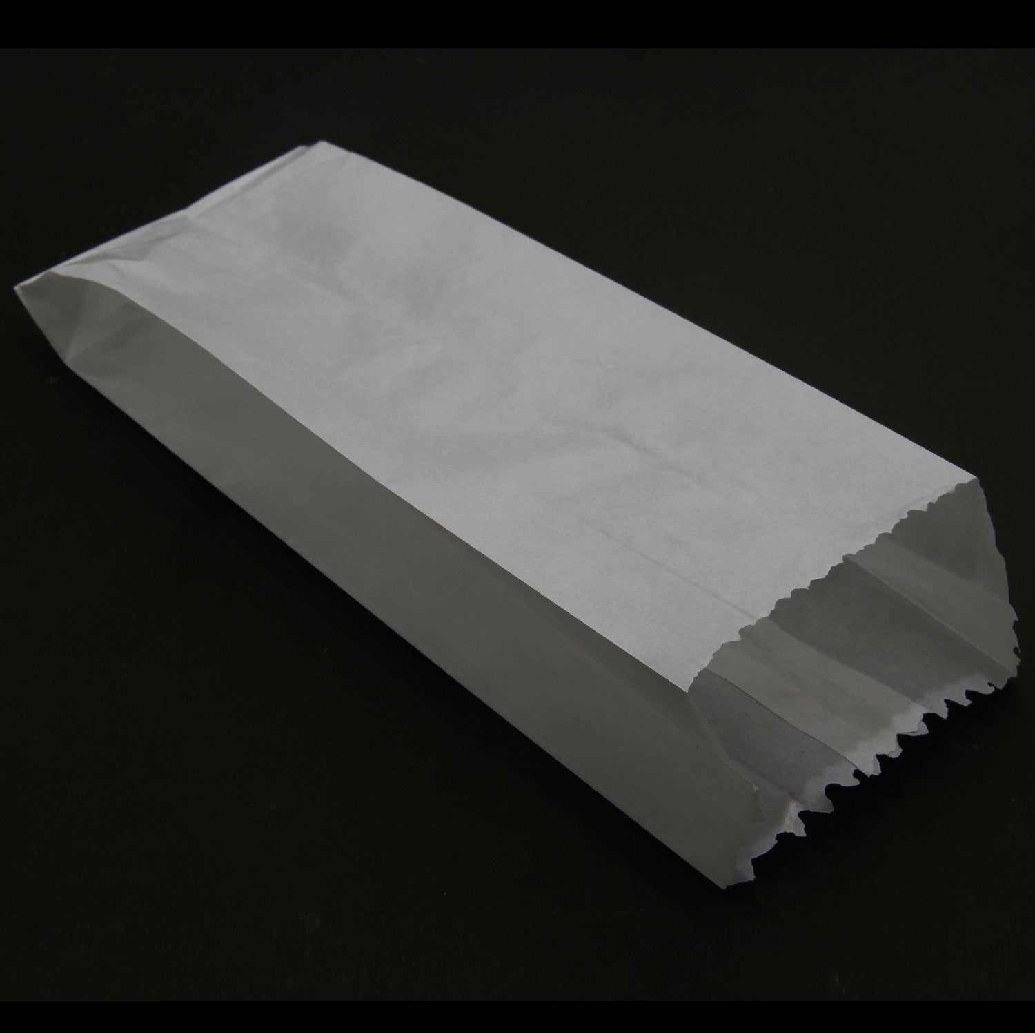 Butter Paper Covers Gussetted  Glassine Bakery Bags Slightly Oil Grease Proof Food Grade Packing Pouches White
