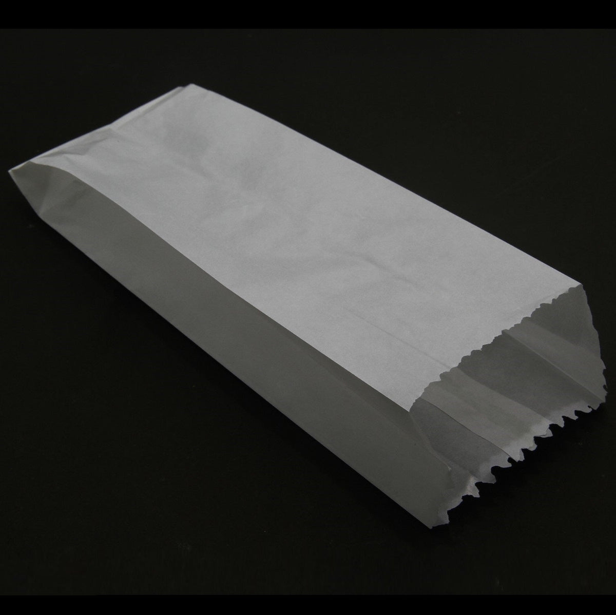Butter Paper Covers Gussetted  Glassine Bakery Bags Slightly Oil Grease Proof Food Grade Packing Pouches White