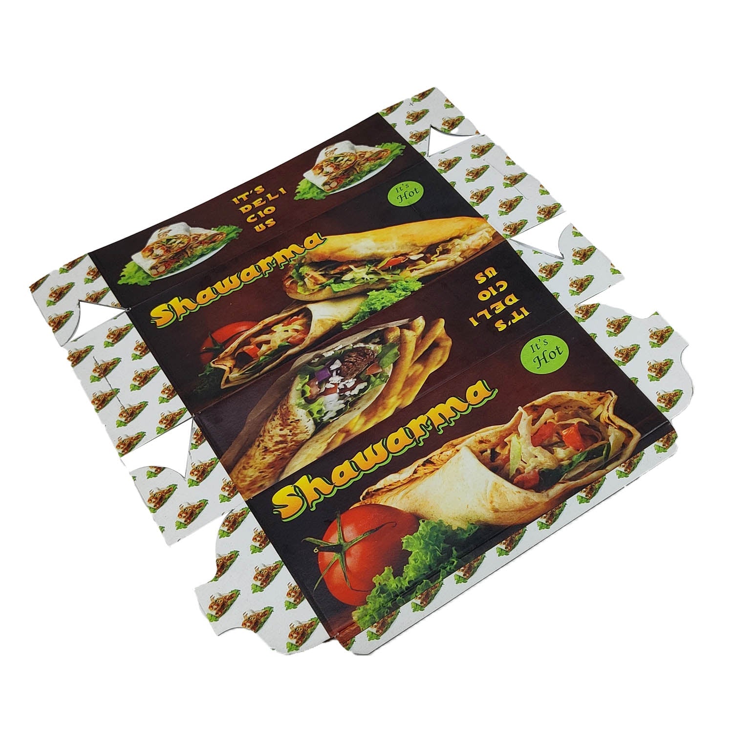 Shawarma Packing Paper Buy Multipurpose Food Packing Paper Boxes For Shawarma Rolls online ...