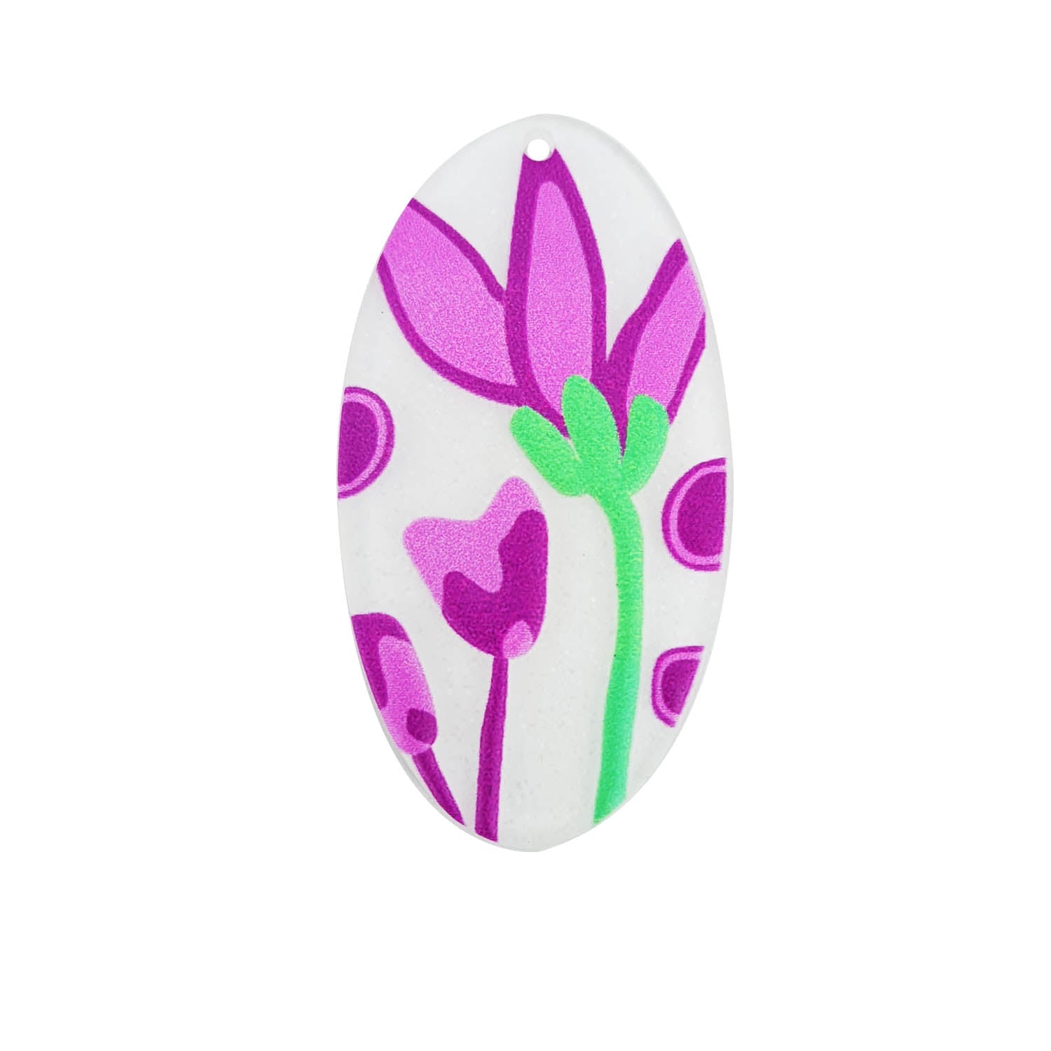 3D Printed Acrylic Pendant (1 Set Of 6 Shapes) Mixed Shapes Size 30 to 50 MM Range Multicolor For Jewellery Making Crafts Decoration [jefs-pndt-gnrl-00001-combo6]