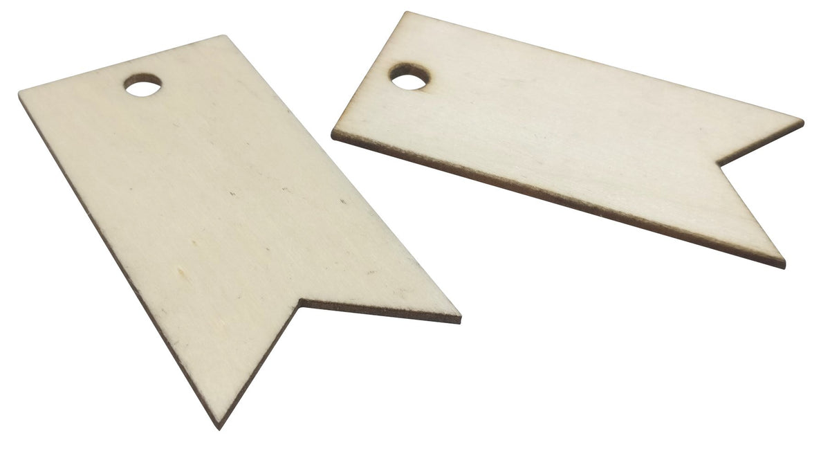 Wooden Jewellery Making Pendants Flat Base 63x32x2xmm Rectangle Wood Color (Pack of 4 pieces) [jefs-pndt-gnrl-00114-m3]