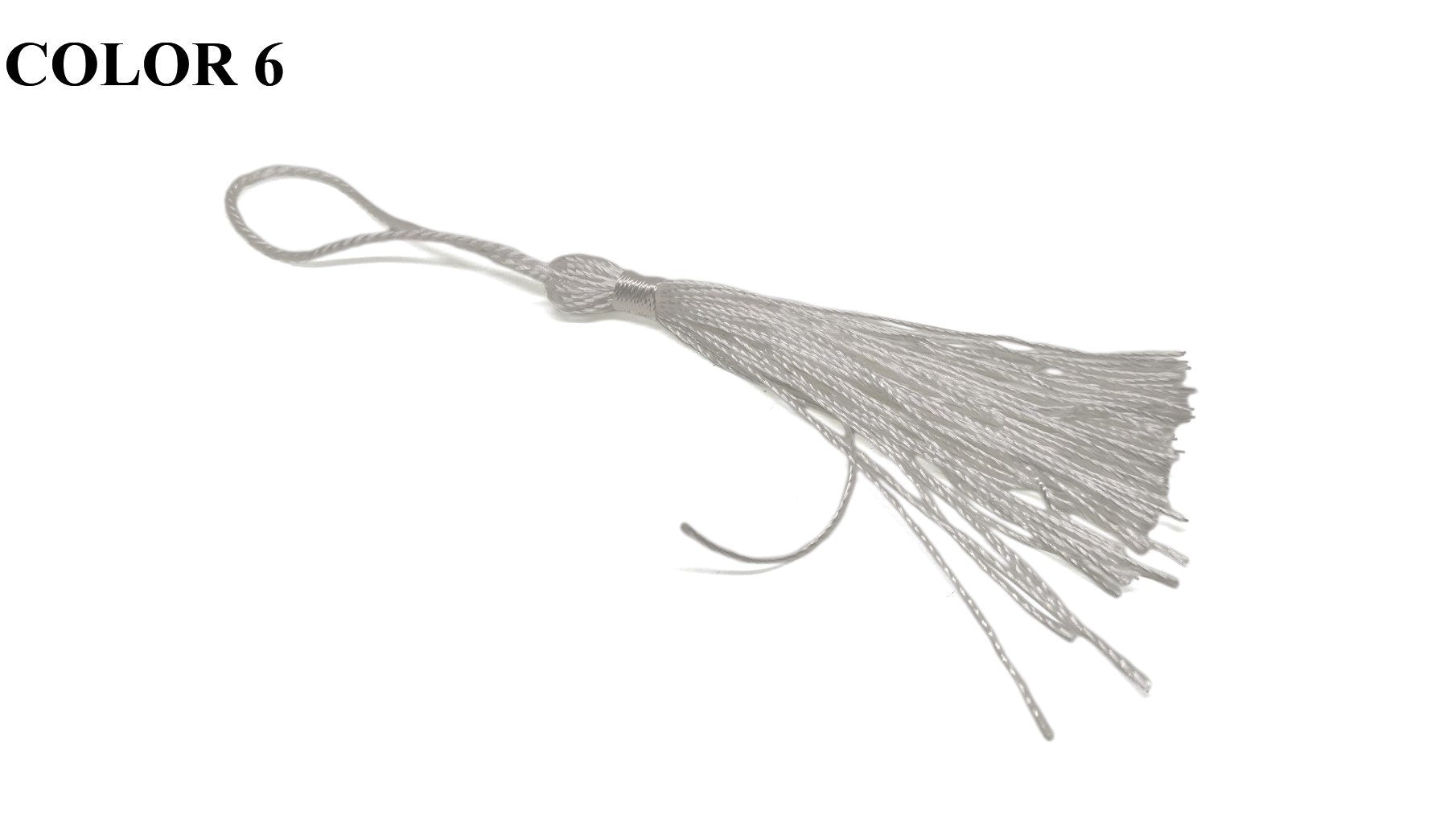 Polyester Tassels For Jewellery Pendants Ornamental Trimmings Garments Crafts and Decoration 8cm [jefs-pndt-gnrl-00119]