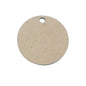 MDF Pendant Bases (4 Pieces) Round 34x2 MM For DIY Jewellery Making Painting Crafts Decoration [jefs-pndt-gnrl-00127-m1]