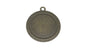 Jewellery Metal Alloy Pendant Base 39x34x2xmm (Holds 25mm Round Embellishments) Round Antique Bronze Color (Pack of 2 pieces) [jefs-pndt-gnrl-00129-m33]