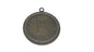 Jewellery Metal Alloy Pendant Base 35x30x2xmm (Holds 25mm Round Embellishments) Round Antique Bronze Color (Pack of 2 pieces) [jefs-pndt-gnrl-00129-m45]