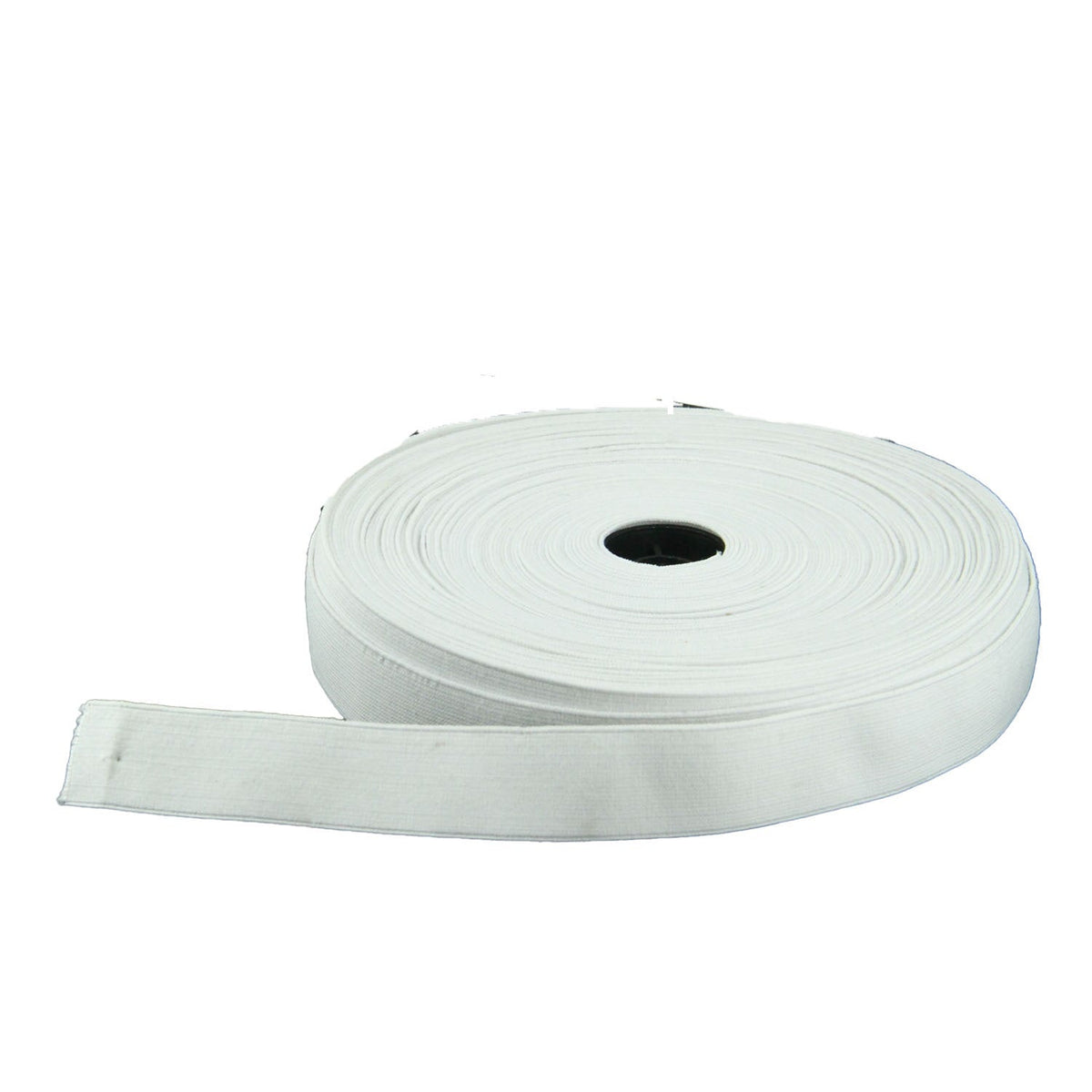 Polyester Flat Elastic Laces White Rolls For Making Masks Sewing Designing & Shoes