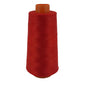 Spun Polyester Threads 3-Ply Red (1 Roll x 2000 Meters) For Making Bag Sofa Seat Covers Upholstery And Utilitiy Accessories [jefs-stringlace-00006-m18]