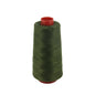 Spun Polyester Threads 3-Ply Olive Green (1 Roll x 2000 Meters) For Making Bag Sofa Seat Covers Upholstery And Utilitiy Accessories [jefs-stringlace-00006-m5]
