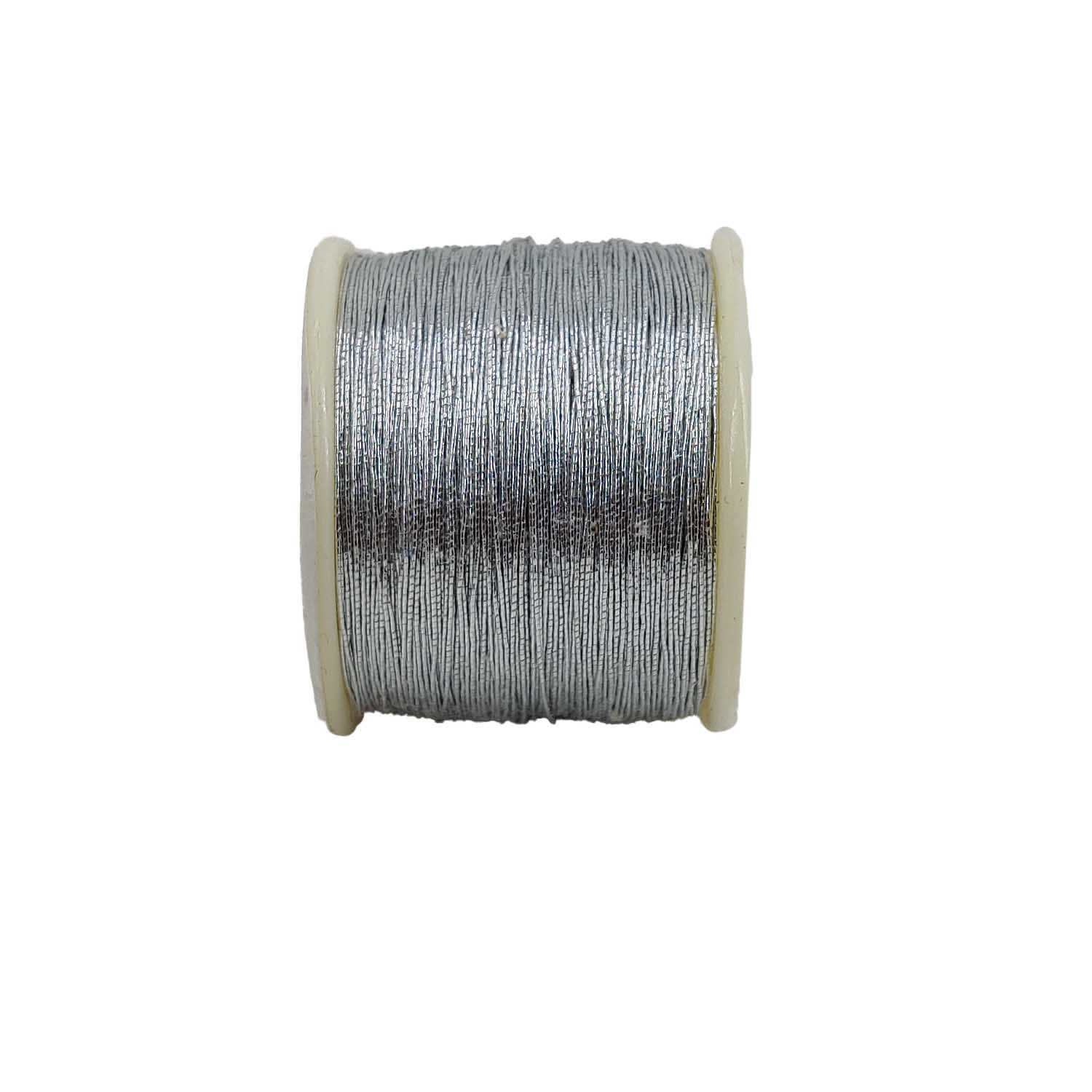 Zari Metallic Threads 0.1 MM For Aari Work Embroidery Sewing Garment Needlework Crafts