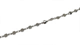 Jewellery Making Necklace Chains Tarnish Resistant Stainless Steel 5mm Flower Silver Color (Sold as 1 metre) [jefs-stringlace-00395-m4]