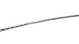 Jewellery Making Necklace Chains Tarnish Resistant Stainless Steel 4x2mm Rectangle Box Silver Color (Sold as 1 metre) [jefs-stringlace-00395-m7]