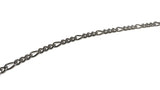 Jewellery Making Necklace Chains Tarnish Resistant Stainless Steel 5mm Long Twist:7x3.5x2mm Long Twist Silver Color (Sold as 1 metre) [jefs-stringlace-00395-m9]