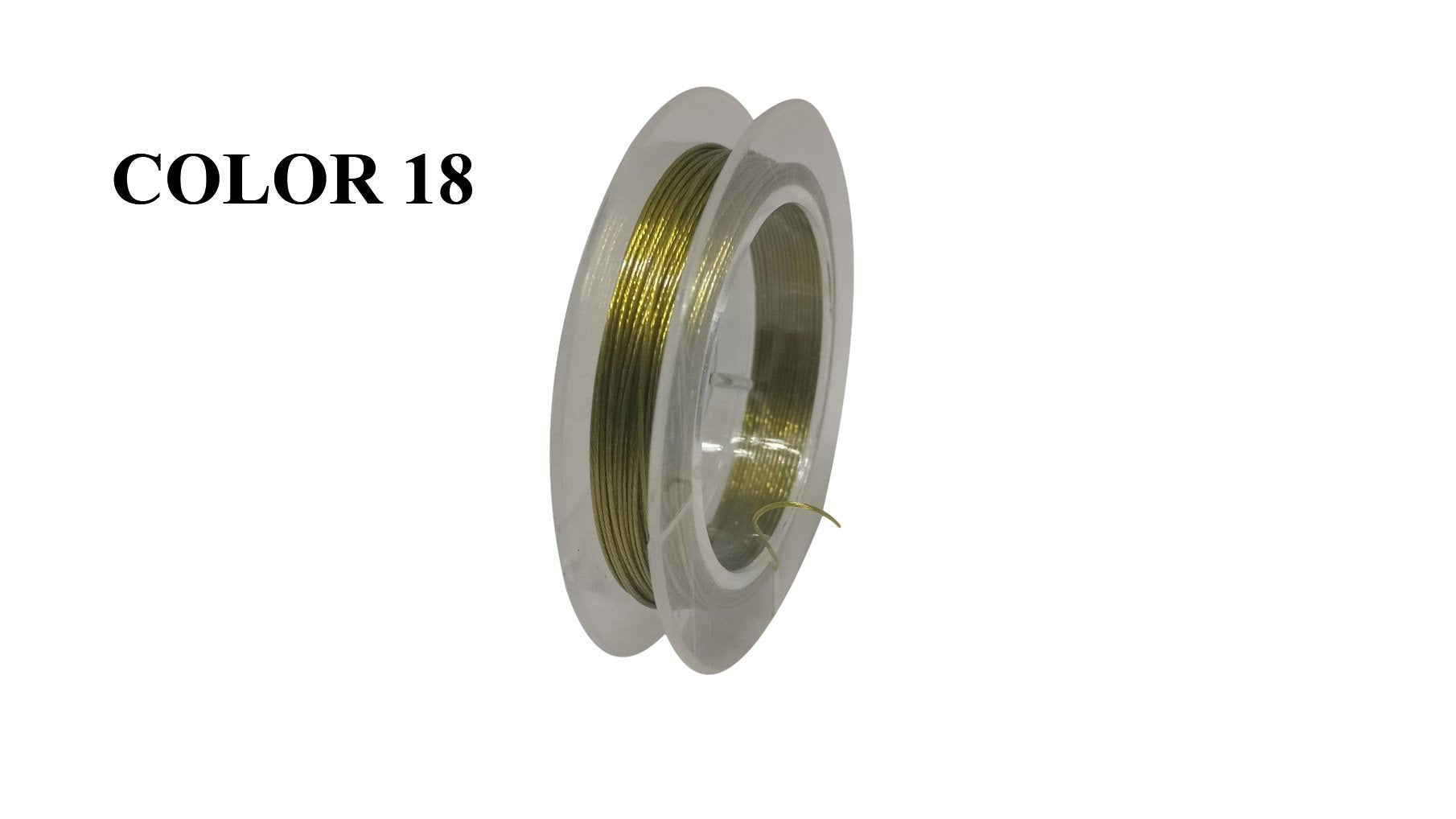 Jewelry Making Steel Tiger Tail Wire 0.38mm Wire [jefs-stringlace-00413]