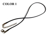 Jewellery Making Necklace Cords With Waxed Cotton 1.5mm 17 to 18 Inch Cord [jefs-stringlace-00429]