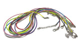 Jewellery Making Necklace Cords With Waxed Cotton 1.5mm 17 to 18 Inch Cord [jefs-stringlace-00429]