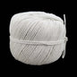 White Glazed Cotton Piping Thread (1 Roll x 100 Grams) 1.75 MM For Garments Sewing Multipurpose