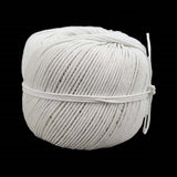 White Glazed Cotton Piping Thread (1 Roll x 100 Grams) 1.5 MM For Garments Sewing Multipurpose