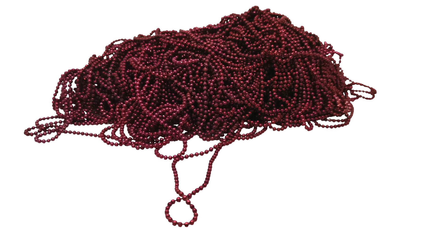 Ball Chains For Jewellery Making Coated Aluminium 1.5mm Round [jefs-stringlace-00484]