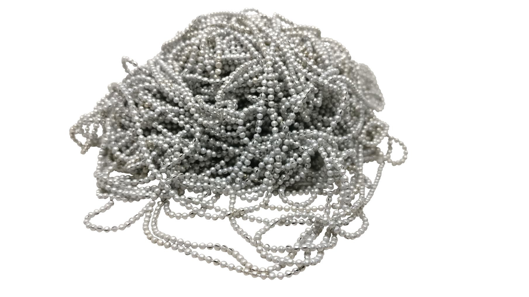 Ball Chains For Jewellery Making Coated Aluminium 1.5mm Round [jefs-stringlace-00484]