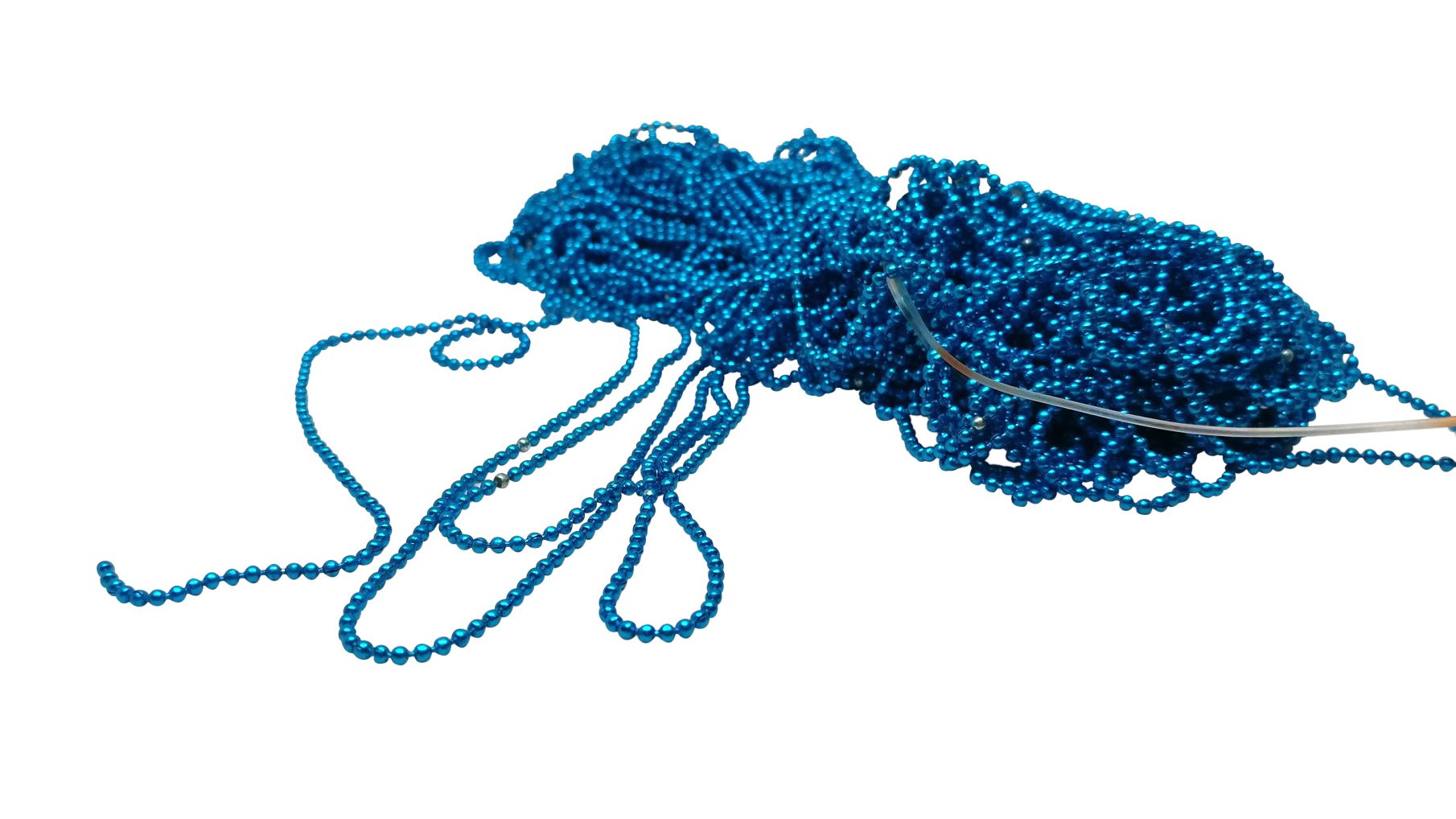 Ball Chains For Jewellery Making Coated Aluminium 1.5mm Round [jefs-stringlace-00484]