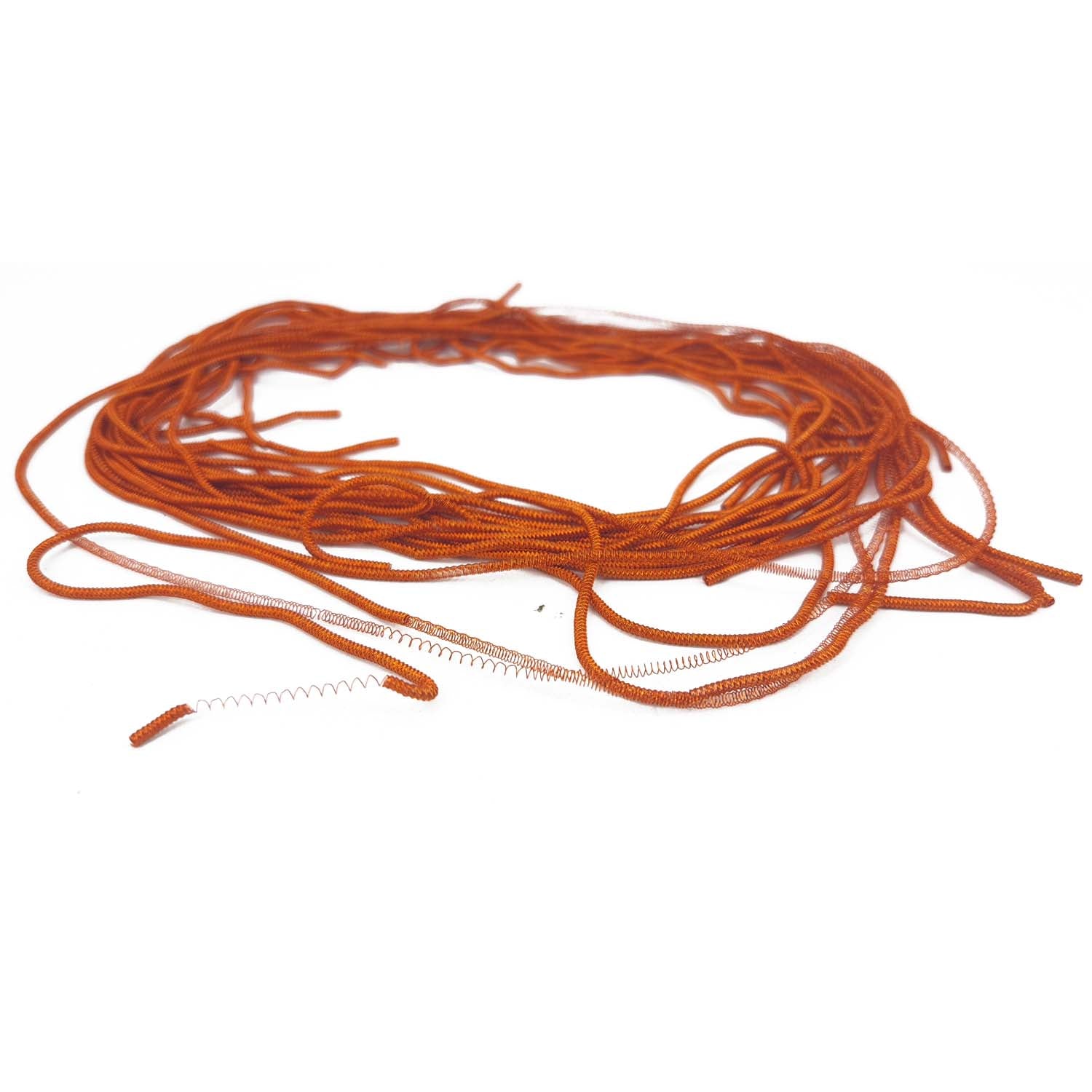 Zardosi Khora Flexible Gimp 1mm French Spiral Bullion Stiff Metallic Wires Spring Thread Copper For Aari Embroidery And Jewellery Making