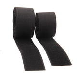 Hook & Loop Tapes 2 Inch (1 Meter) Black 50% Nylon & 50% Polyester For Garments Multipurpose Utilities Crafts [jefs-tapedecrtve-00009-m1]